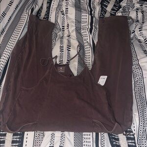Free People Hot Shot onesie. BNWT! Color is Dark Espresso. XS.